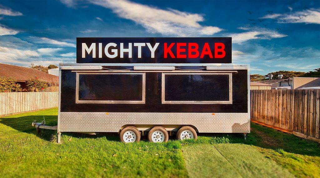 mighty kebab cowes food van